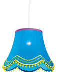 Lampa sufitowa wisząca candellux arlekin 31-94523 e27 niebieski