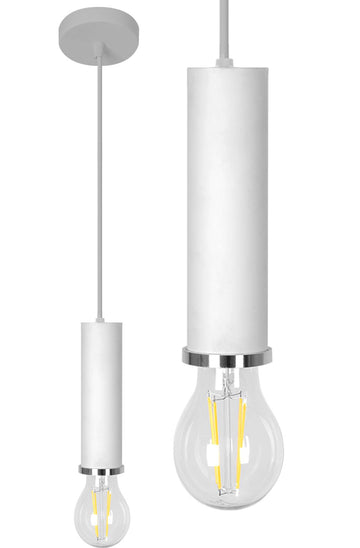 Lampa wisząca  OSTI A APP106-1CP biała