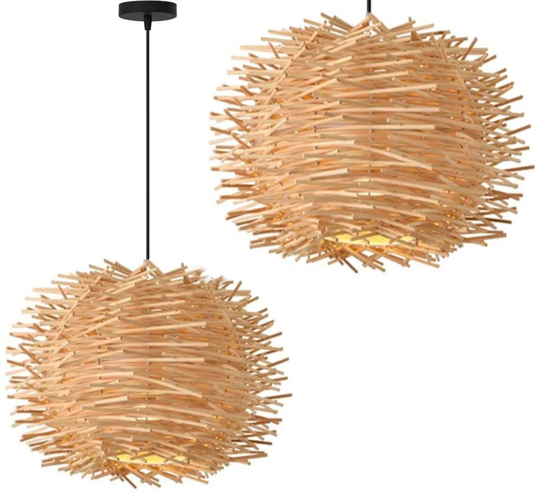 Lampa Sufitowa Wisząca Boho Natural App1485-1cp