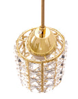 Lampa Sufitowa Kryształ APP724-1CP Złota