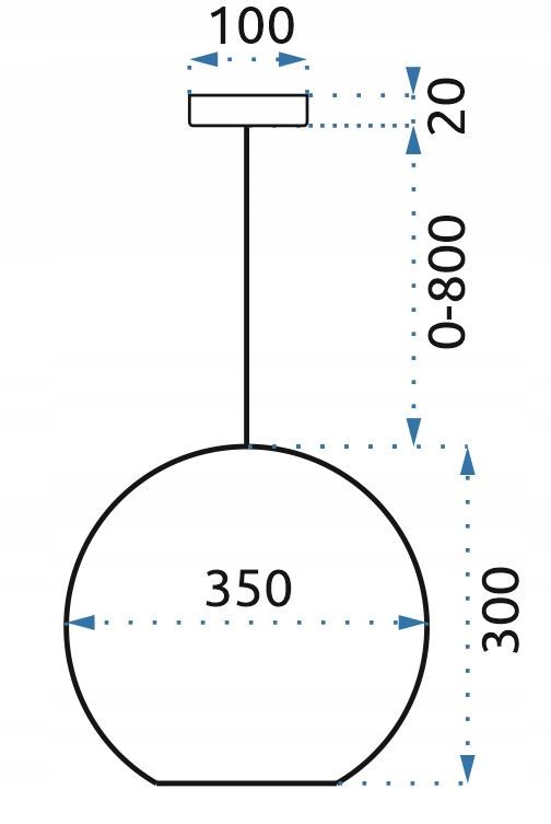 Lampa sufitowa COMO 35