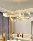 LAMPA SUFITOWA WISZĄCA LED APP1538-CP GOLD 9
