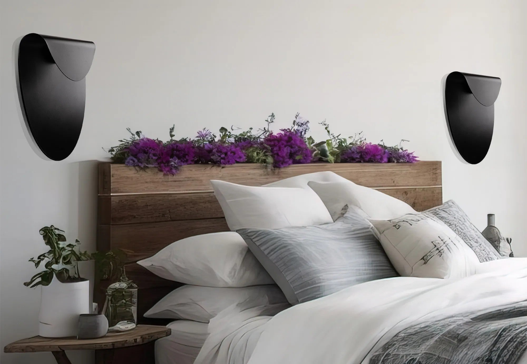 LAMPA ŚCIENNA KINKIET APP1429-W CZARNA 9