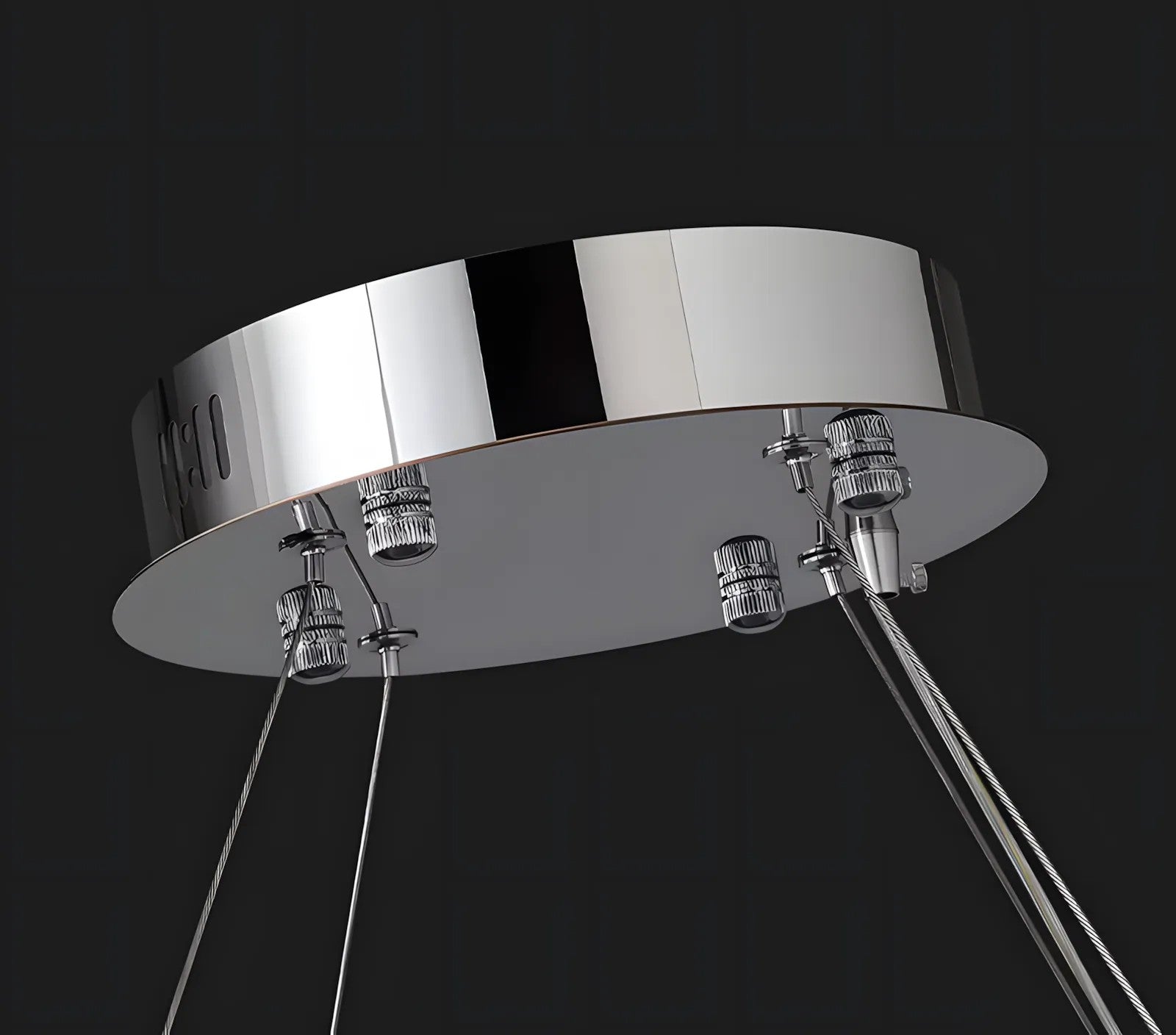 LAMPA WISZĄCA LED APP1556-CP CHROM 9
