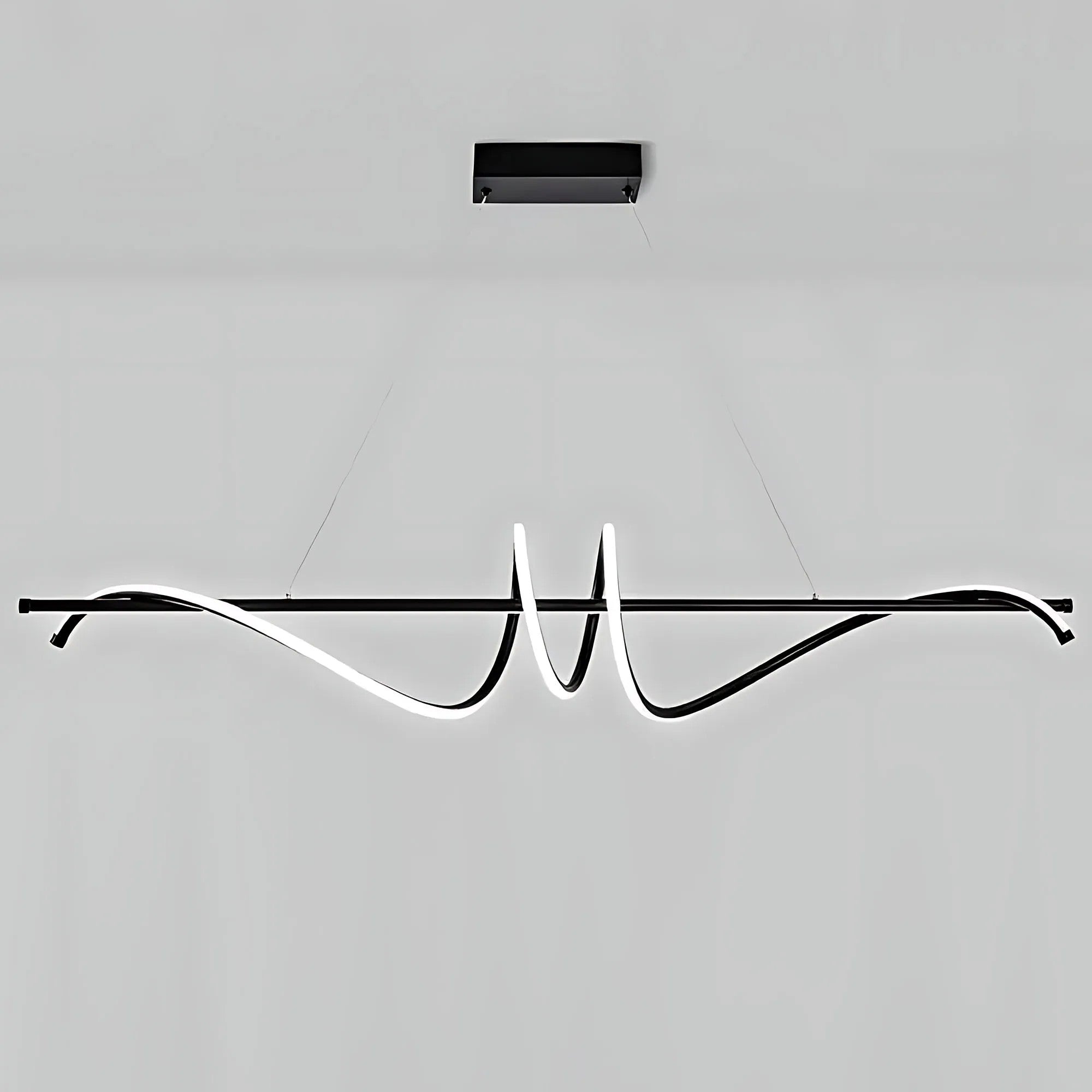 Lampa WISZĄCA LED LHJ023-CP 120 Cm CZARNA 9
