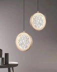 LAMPA WISZĄCA KRYSZTAŁOWA LED G089-1CP Złota 9