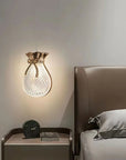 LAMPA SUFITOWA WISZĄCA LHJ107-1CP JASNE RÓŻOWE ZŁOTO 9