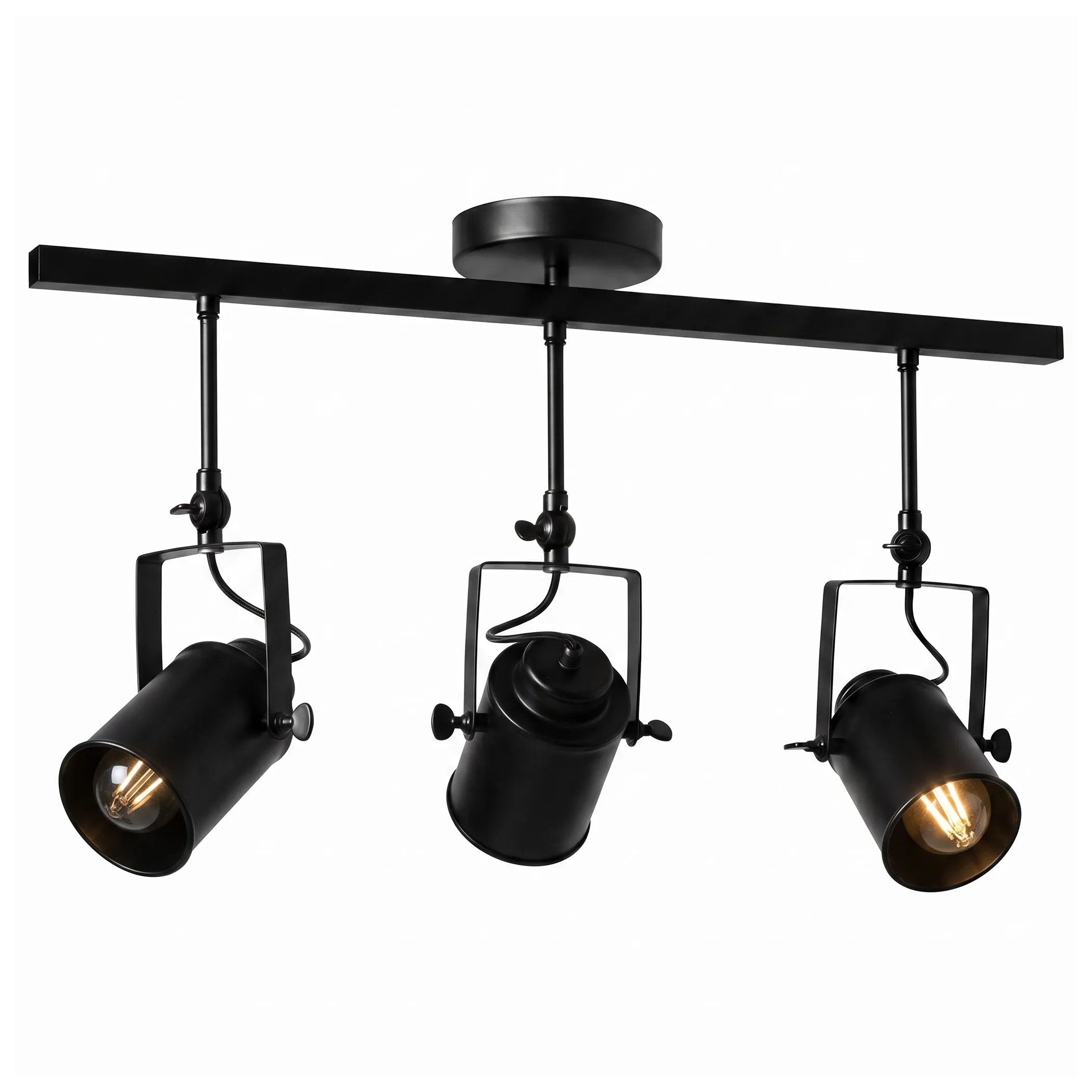 Lampa Sufitowa Reflektor APP487-3C Czarna 9