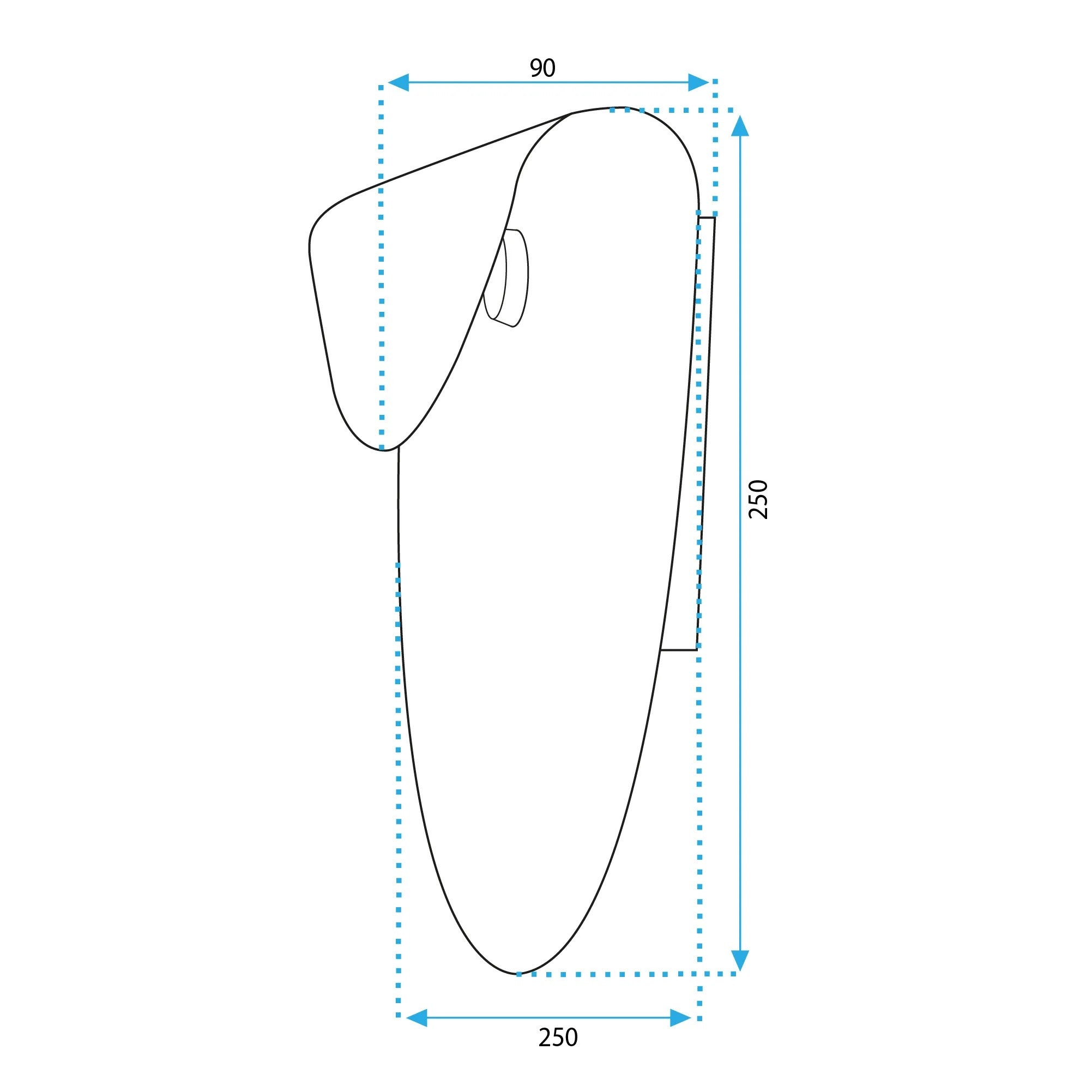 LAMPA ŚCIENNA KINKIET APP1428-W BIAŁA 9