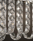 Lampa Wisząca LED Z Kryształami SWE073-CP 60cm Chrom 9