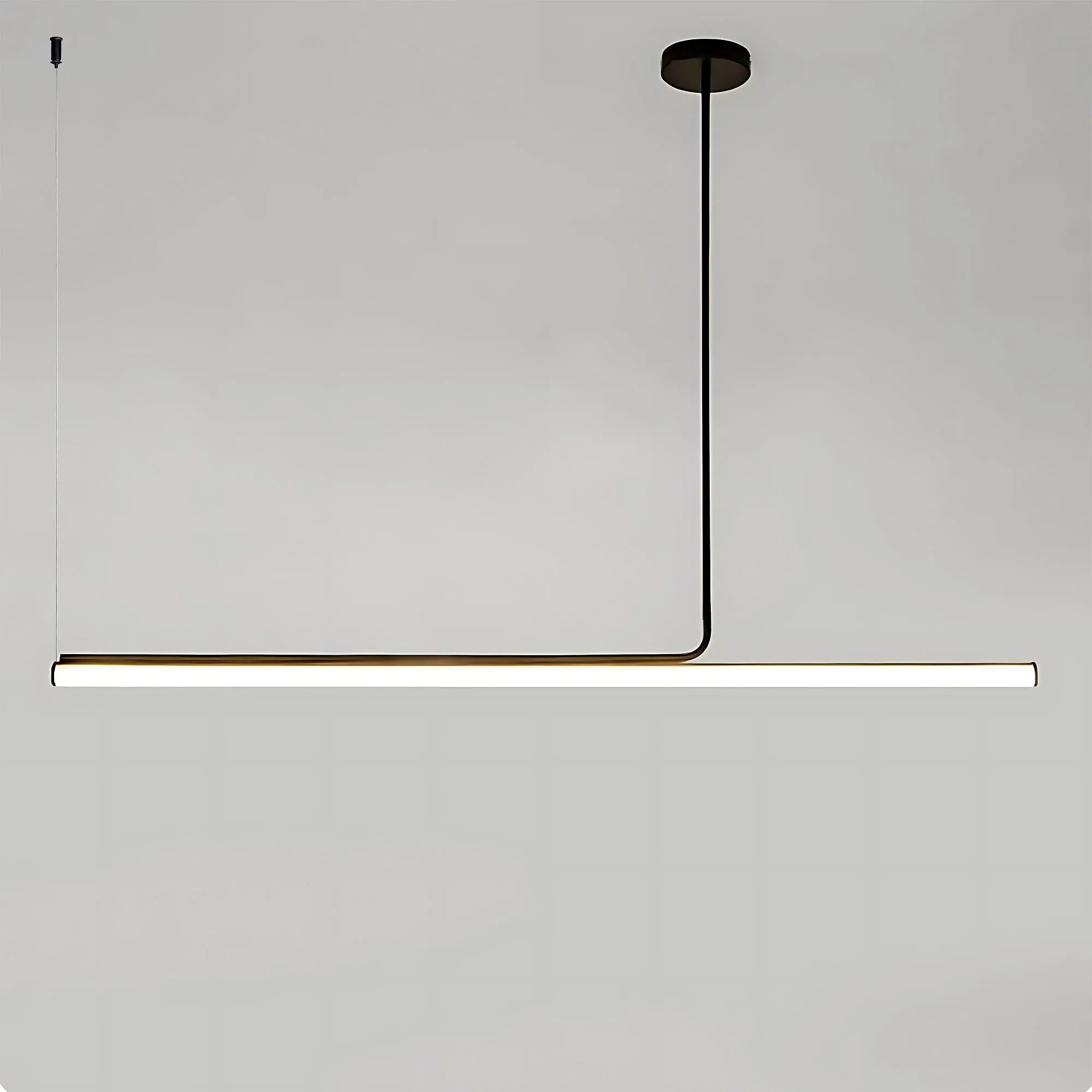 LAMPA SUFITOWA WISZĄCA LED APP1660-CP Black 140cm 9