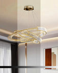 LAMPA WISZĄCA LED APP1524-CP60/80 GOLD 9