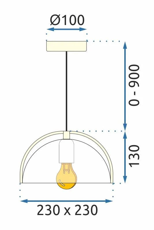 Lampa Wisząca APP1216-1CP 9