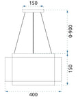 Lampa Wisząca APP1000-CP 9