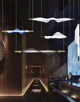 LAMPA SUFITOWA WISZĄCA LED APP1445-CP Złota 9