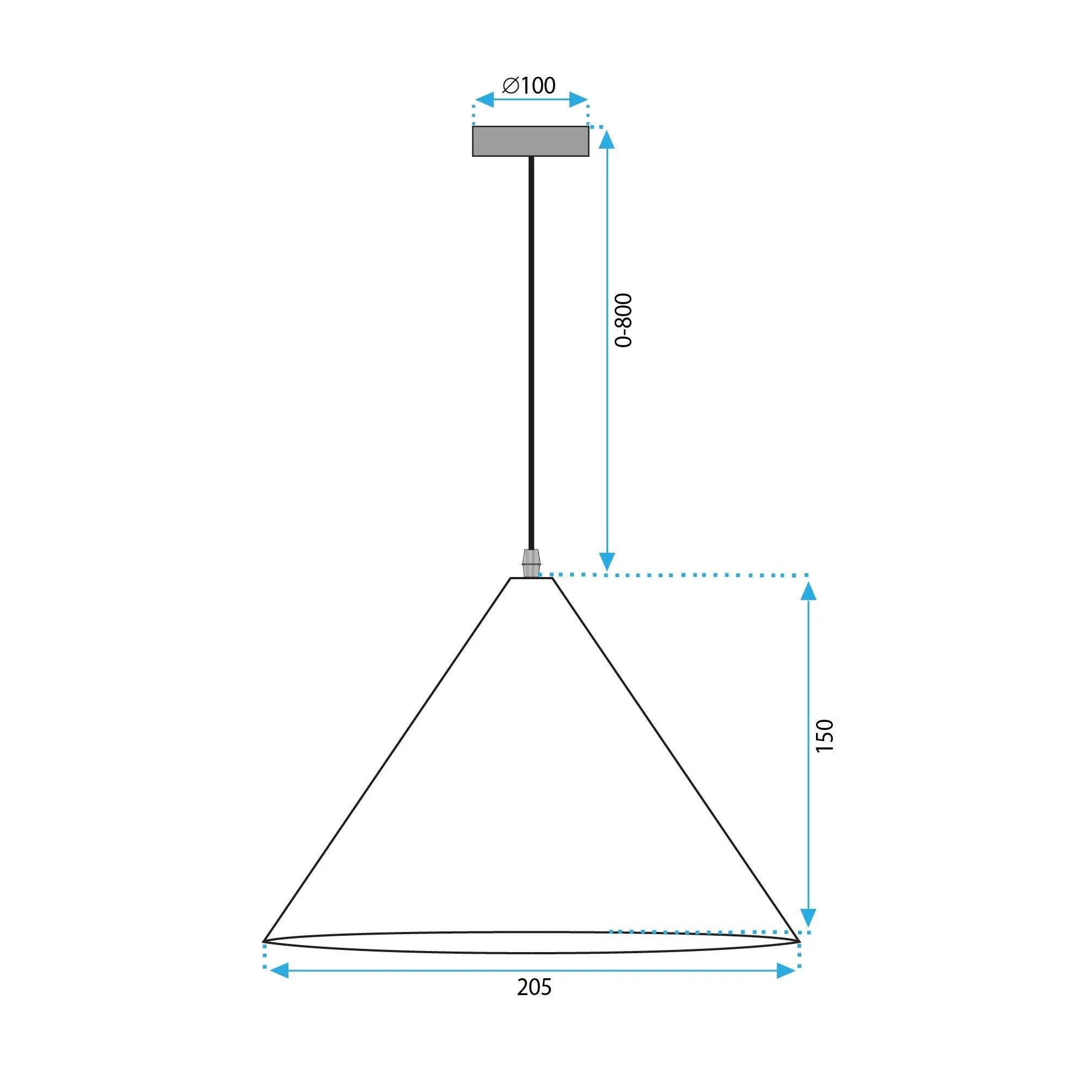 LAMPA SUFITOWA WISZĄCA APP1443-1CP DARK WOOD 9