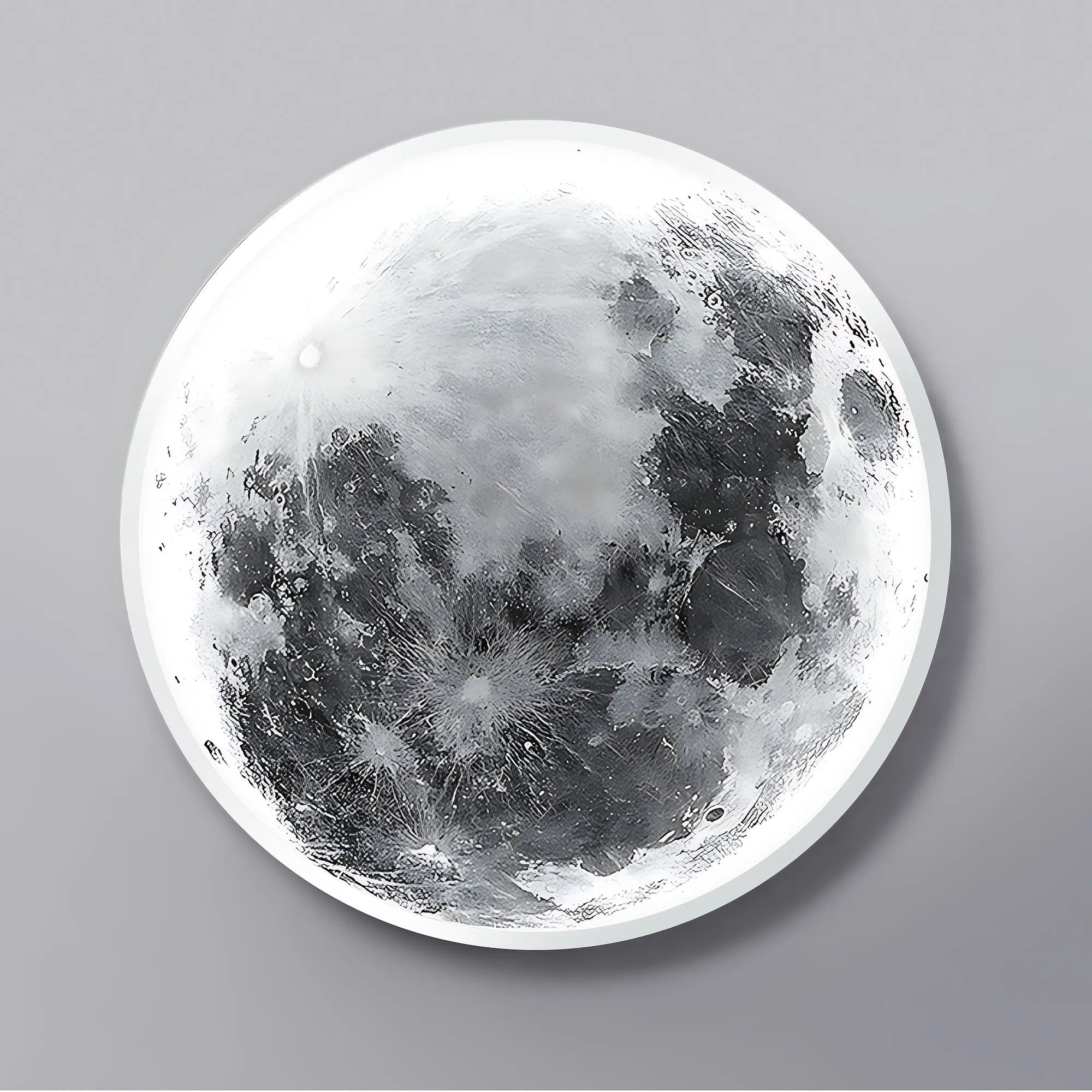 Lampa Sufitowa APP1806-CW Moon Plafon LED BIAŁA 9