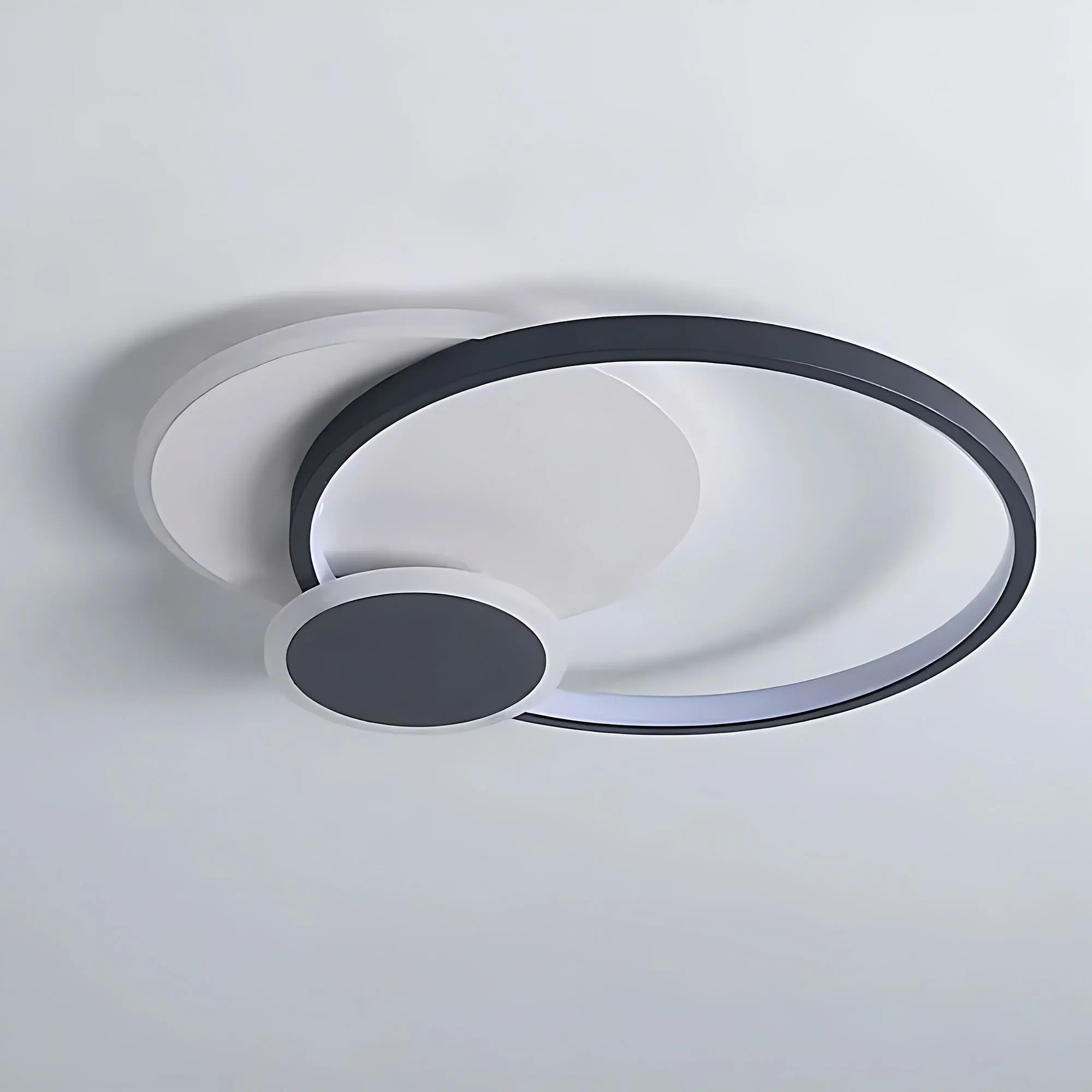 Lampa Sufitowa APP1709-C Plafon LED Czarny + Pilot 9