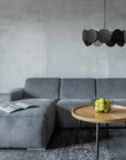 LAMPA SUFITOWA WISZĄCA APP1307-CP BLACK 9