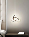 LAMPA SUFITOWA WISZĄCA LED APP1784-CP CZARNA 9