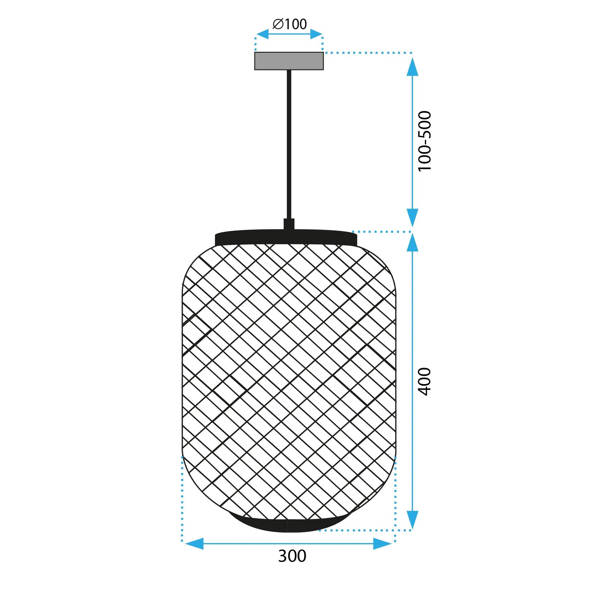 Lampa Wisząca Boho APP1312-1CP 9