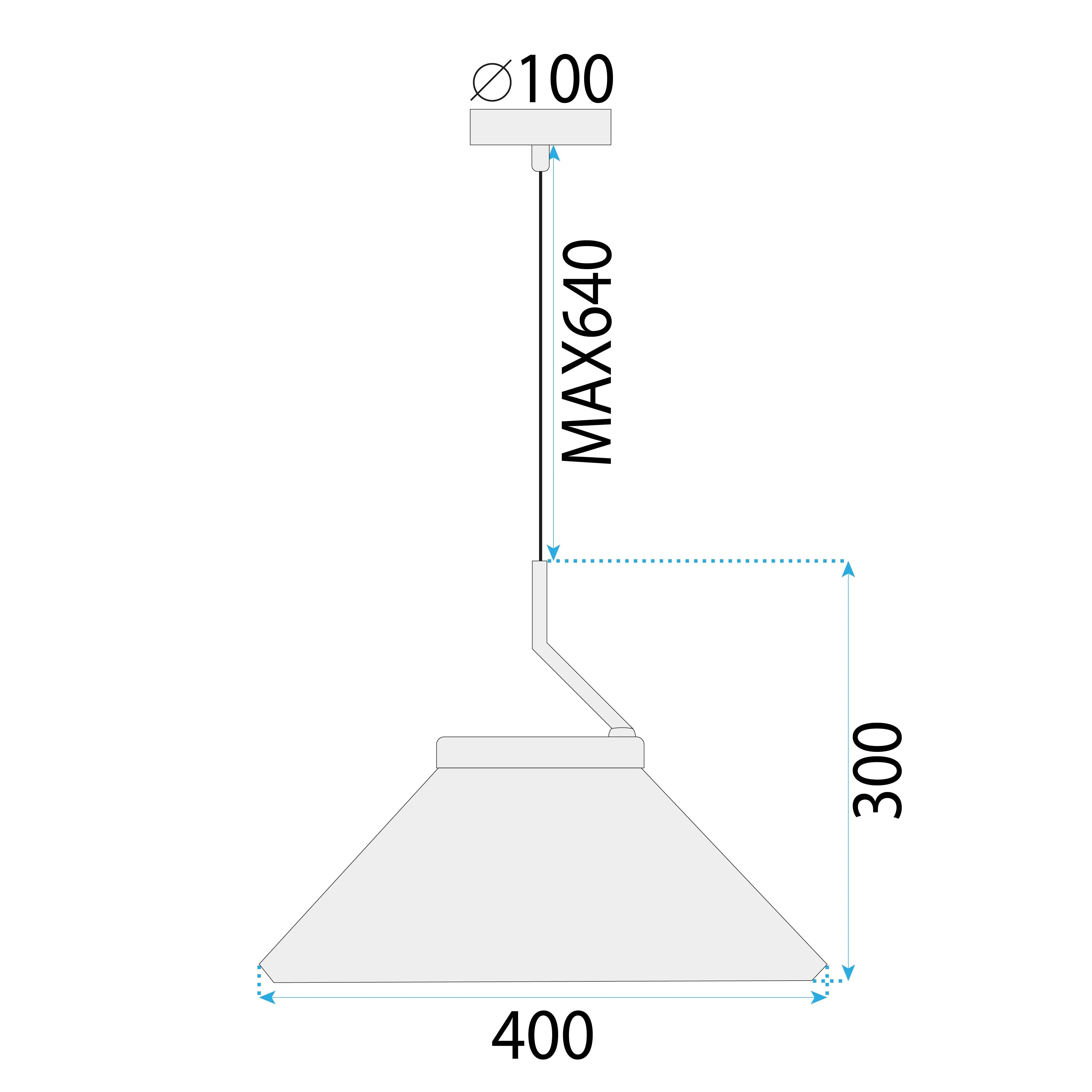 LAMPA SUFITOWA WISZĄCA BLACK APP1670-1CP 9