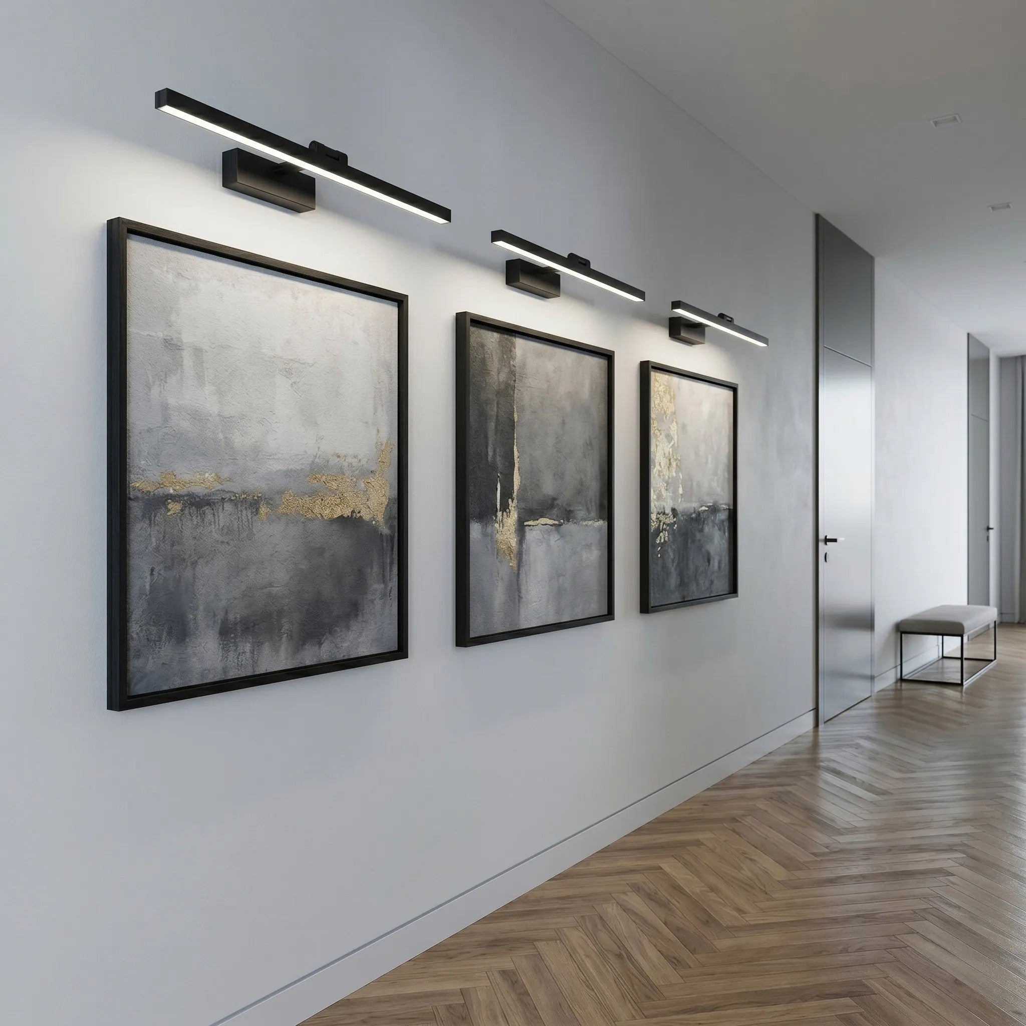 Kinkiet Łazienkowy LED APP1867-1W 60 Cm Black 9