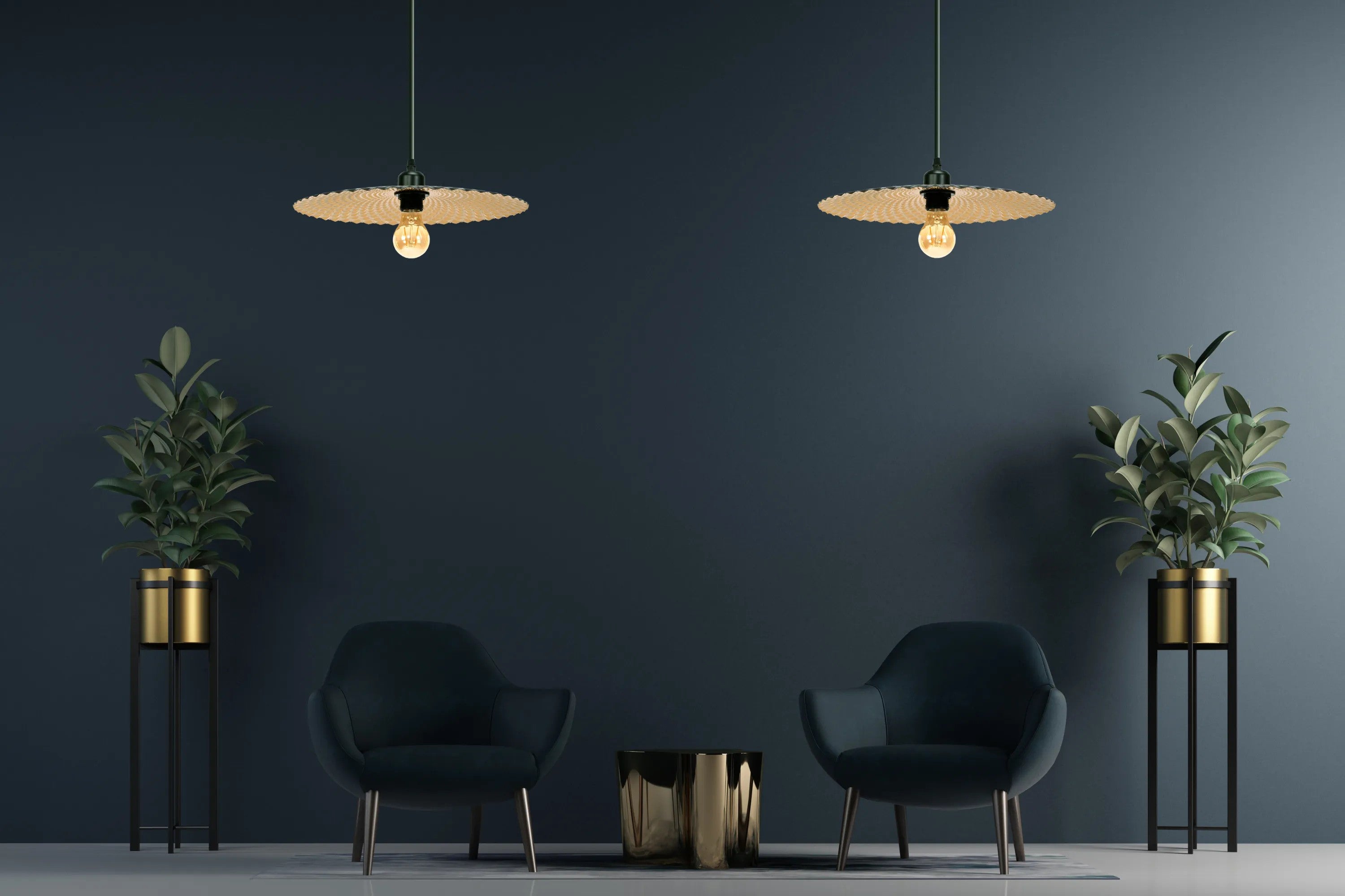Lampa Wisząca APP1290-1CP Old Gold 9