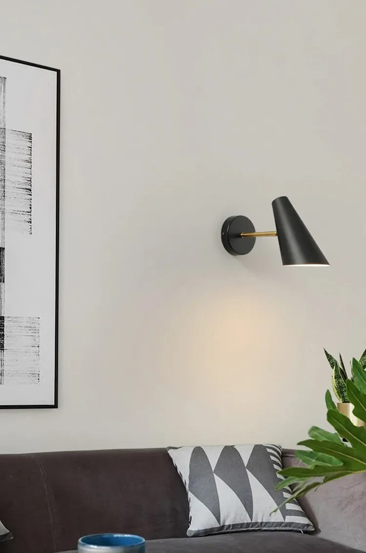 LAMPA ŚCIENNA KINKIET APP1141-1W Czarny 9