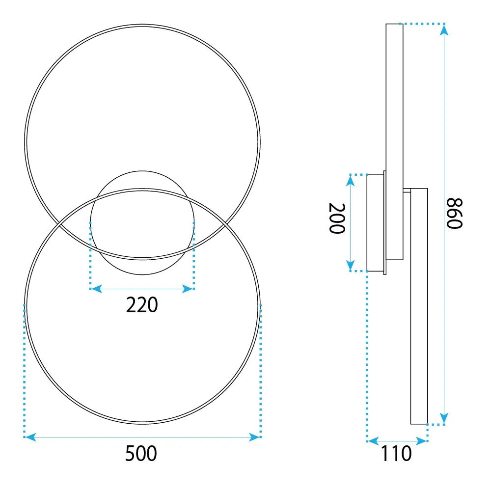 LAMPA SUFITOWA LED SWE062-C PLAFON ZŁOTA SZCZOTKOWANA 9