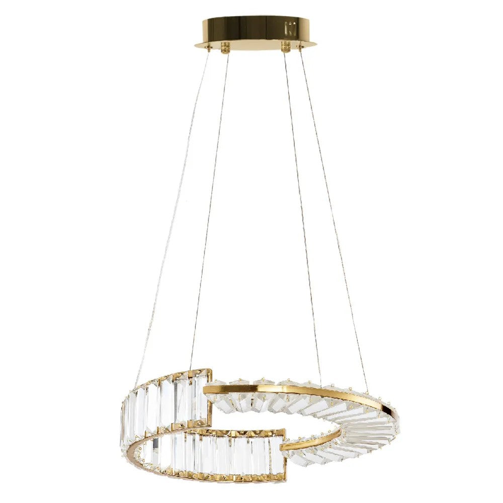 LAMPA WISZĄCA LED APP1526-CP40 GOLD 9