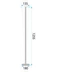 Lampa Stojąca Podłogowa LED LHJ073-F Złota 9
