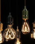 Lampa Sufitowa Wisząca Oprawka APP342-1CP CZARNA 9