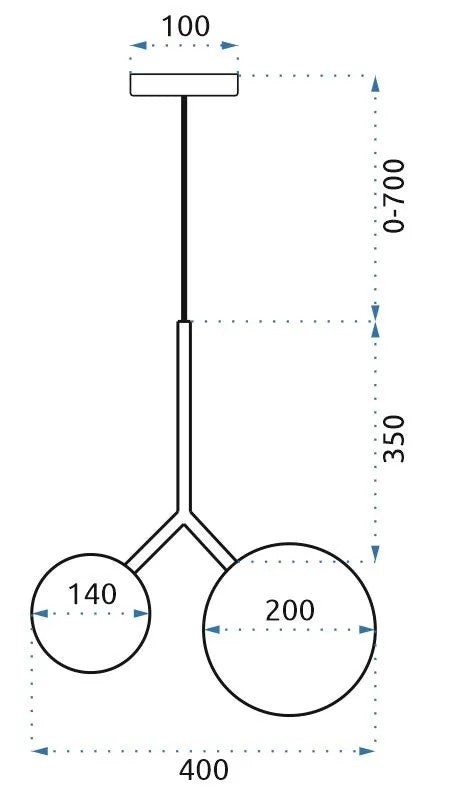 Lampa Wisząca APP1013-2CP 9