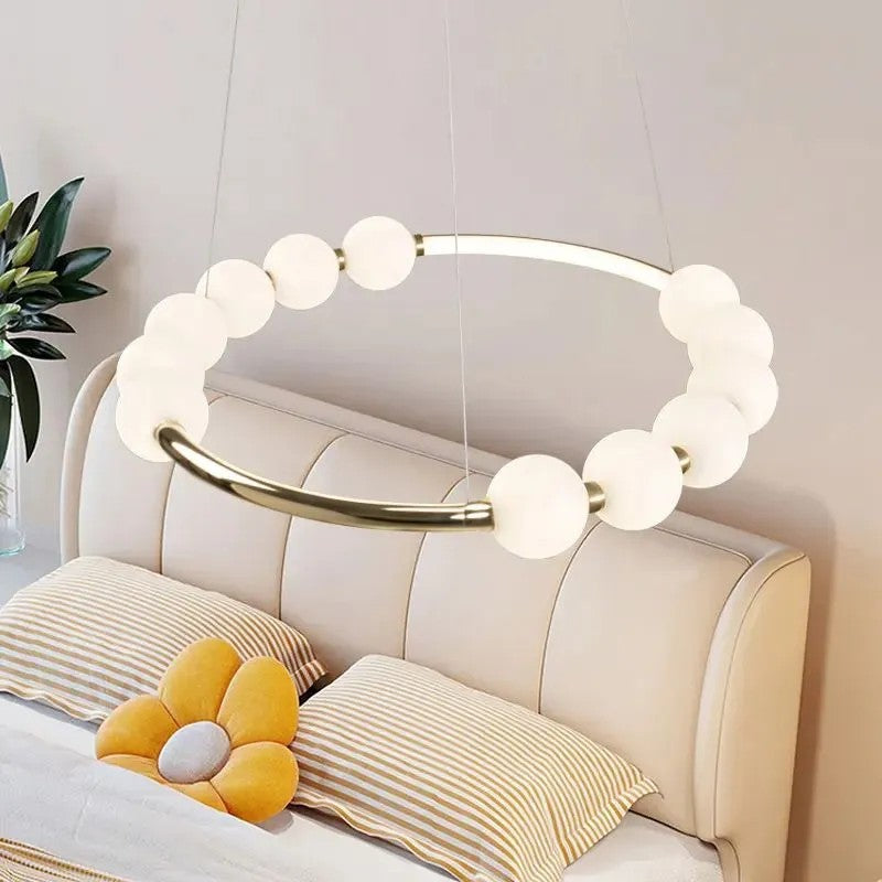 Lampa Wisząca LED APP1553-CP Gold 9