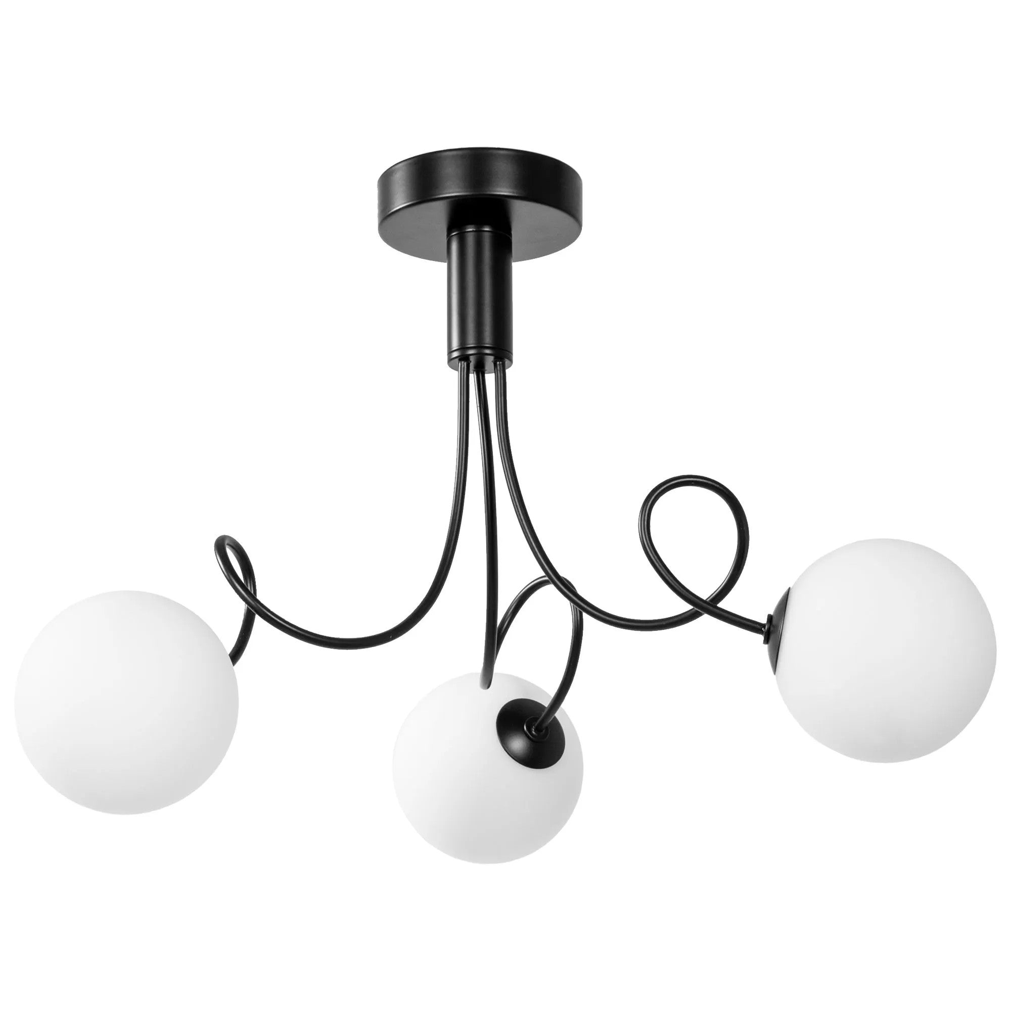 Lampa Sufitowa APP1154-3CP Czarna 9