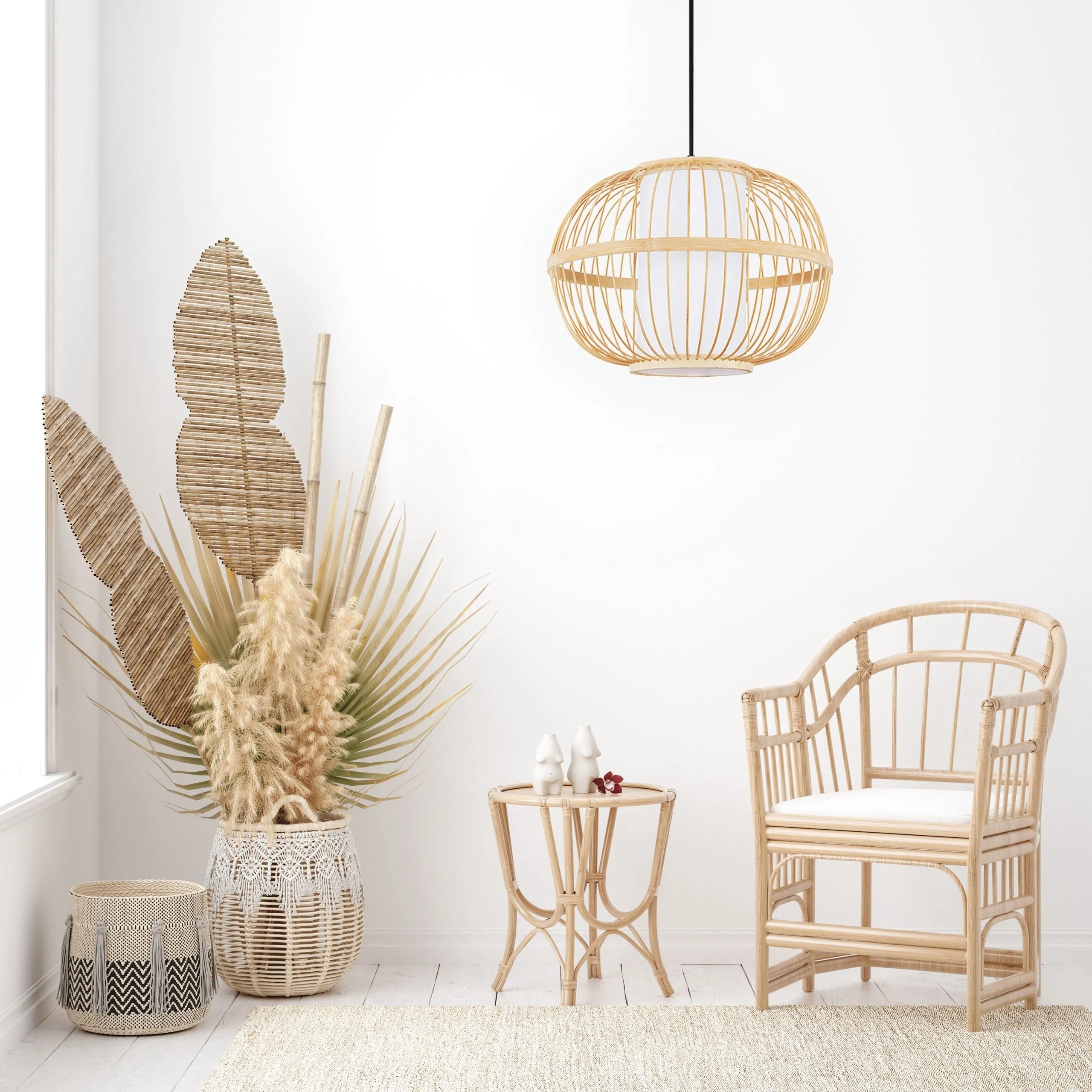 LAMPA SUFITOWA WISZĄCA BOHO APP1631-1CP 30cm 9