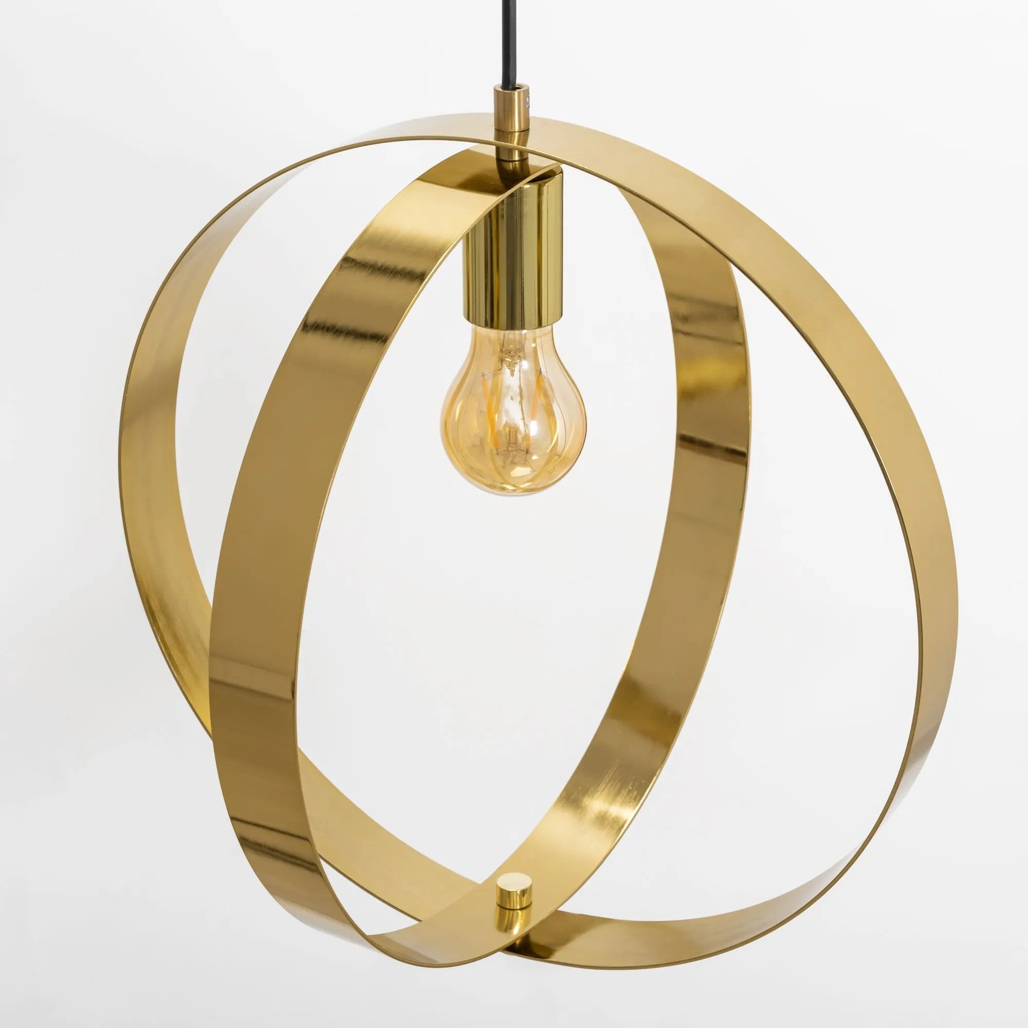 LAMPA SUFITOWA WISZĄCA GLAMOUR APP961-1CP Złota 9