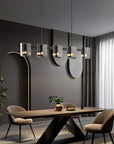 LAMPA WISZĄCA 5-punktowa APP1706-5CP GREY G9 9