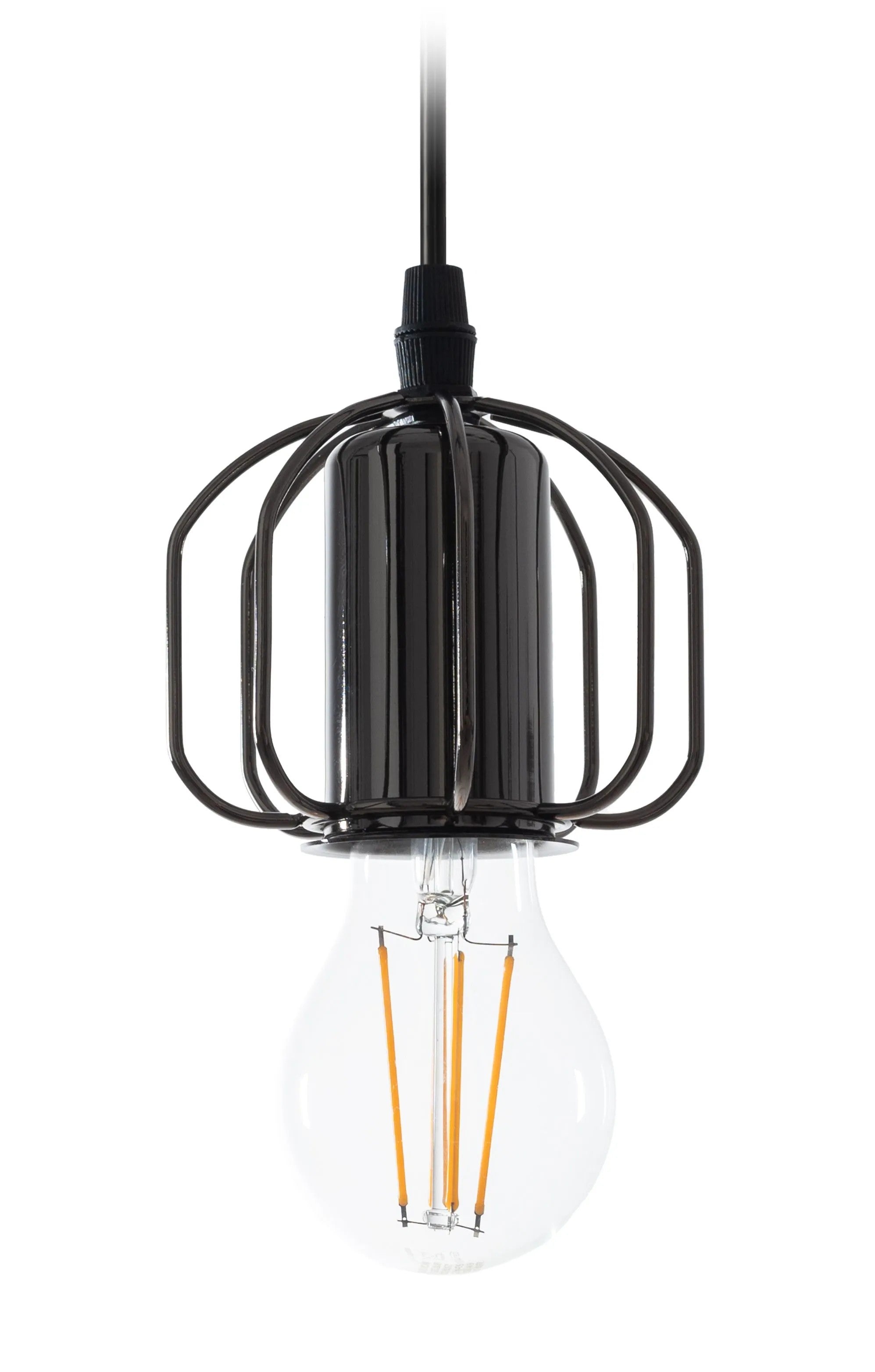 Lampa Sufitowa Wisząca W Stylu Loft APP595-1CP Czarna 9