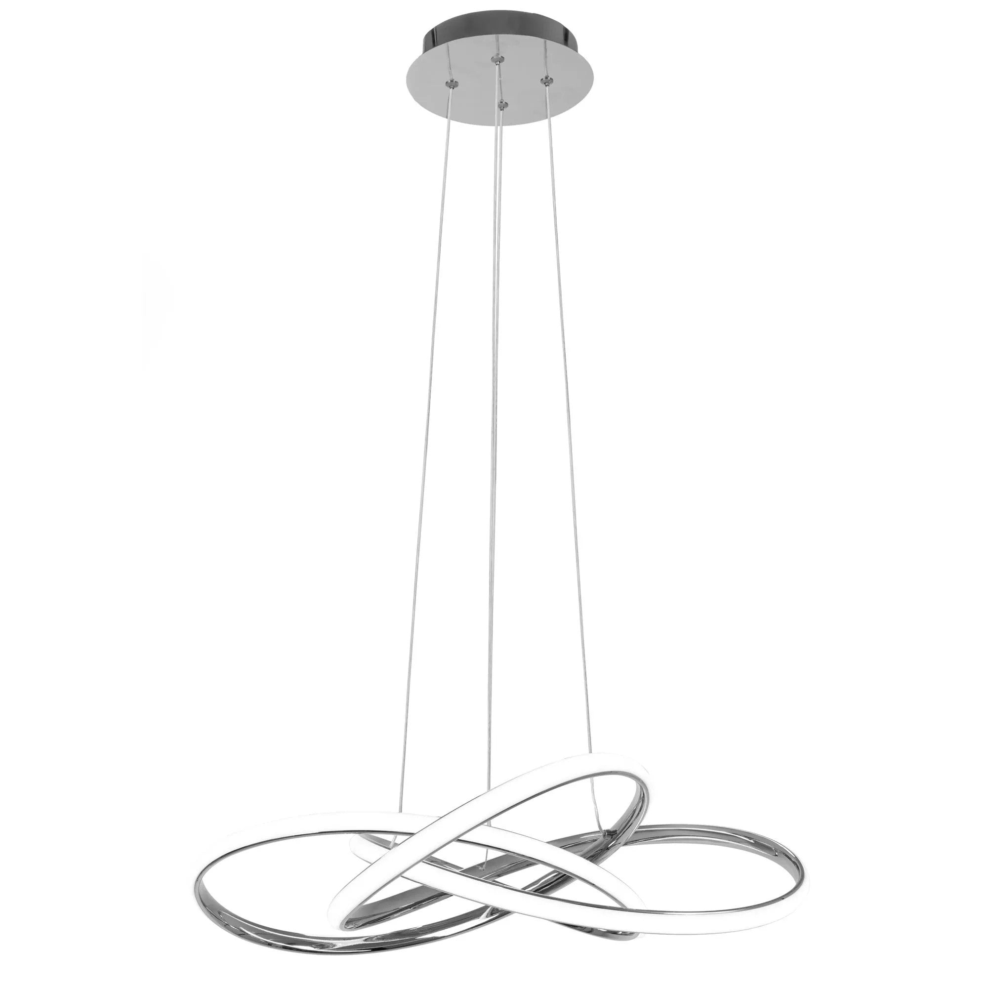 Lampa Sufitowa Nowoczesna LED + PILOT APP816-CP Node Chrom 9