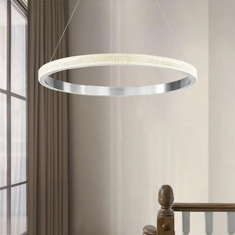 LAMPA SUFITOWA WISZĄCA LED APP1511-CP CHROM 9