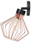 Lampa Kinkiet Ścienny Metalowy Loft APP534-1W Różowe Złoto 9