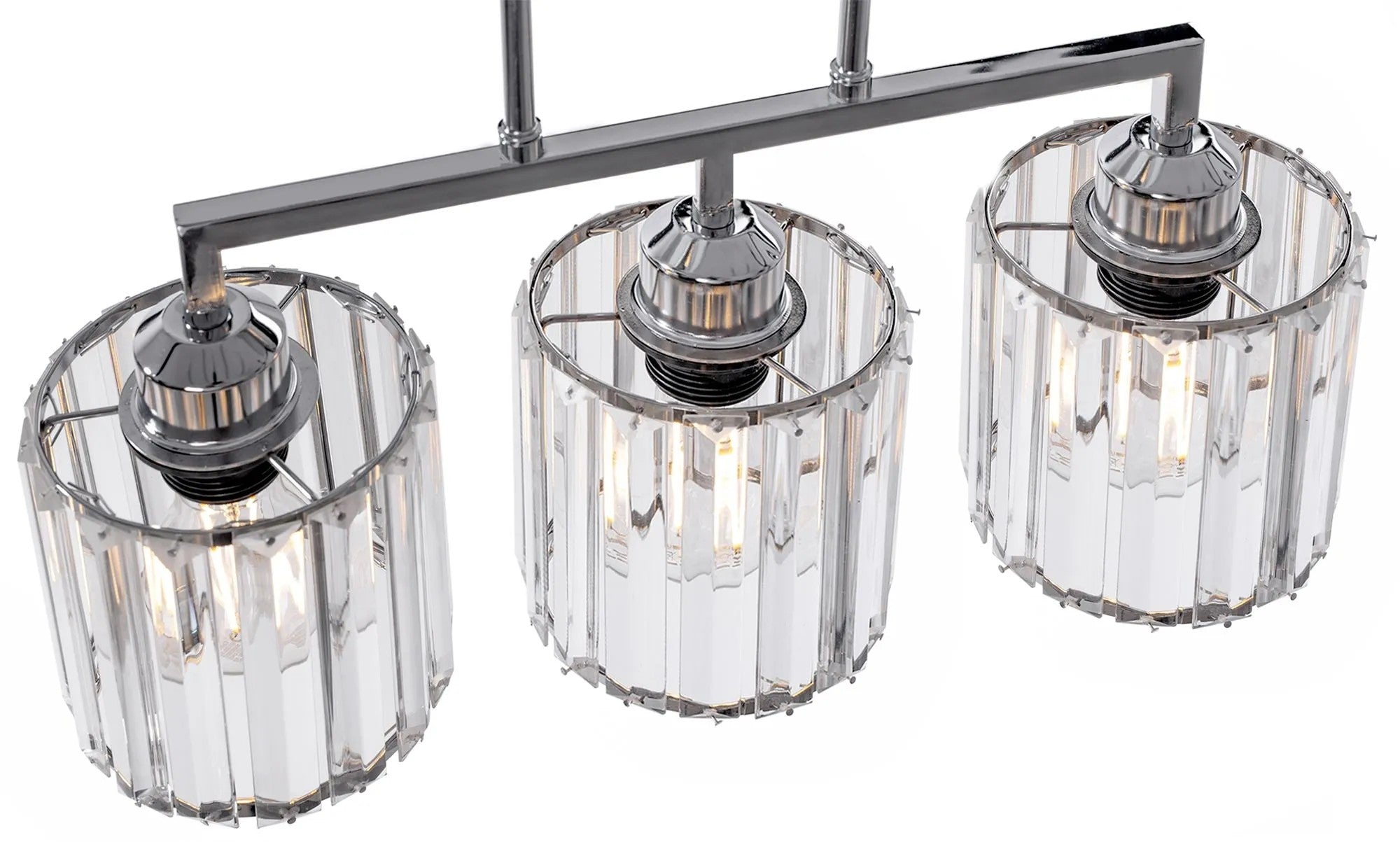 LAMPA WISZĄCA GLAMOUR 3xE27 392228 CHROM 9