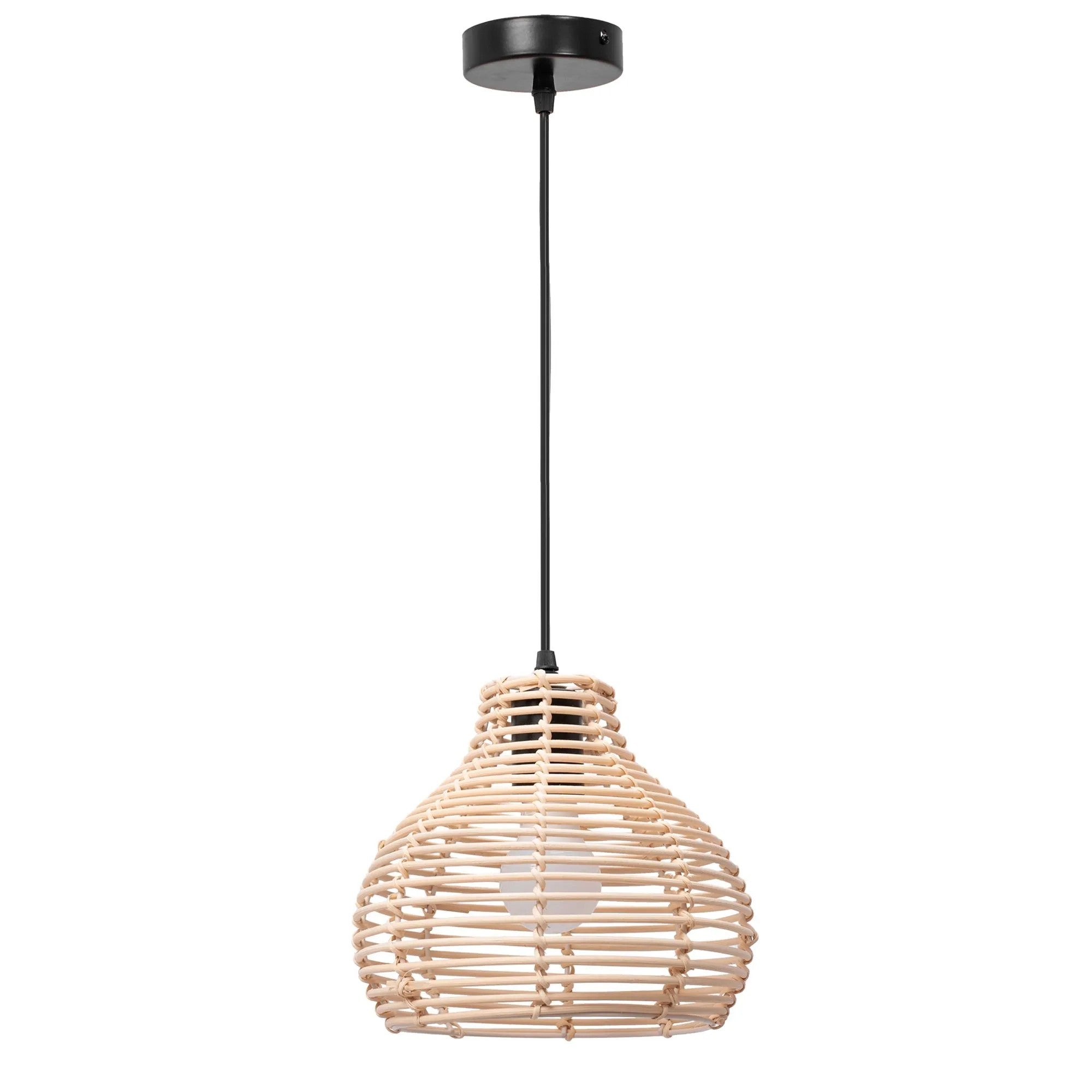 LAMPA SUFITOWA WISZĄCA NATURAL BOHO APP984-1CP SMALL 9