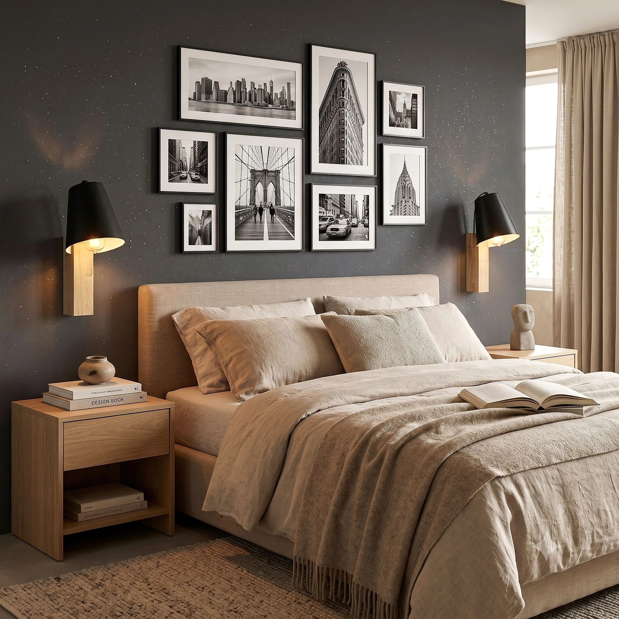 LAMPA KINKIET LOFT APP1279-1W BLACK 9