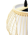 LAMPA WISZĄCA BAMBUSOWA APP1634-1CP 9