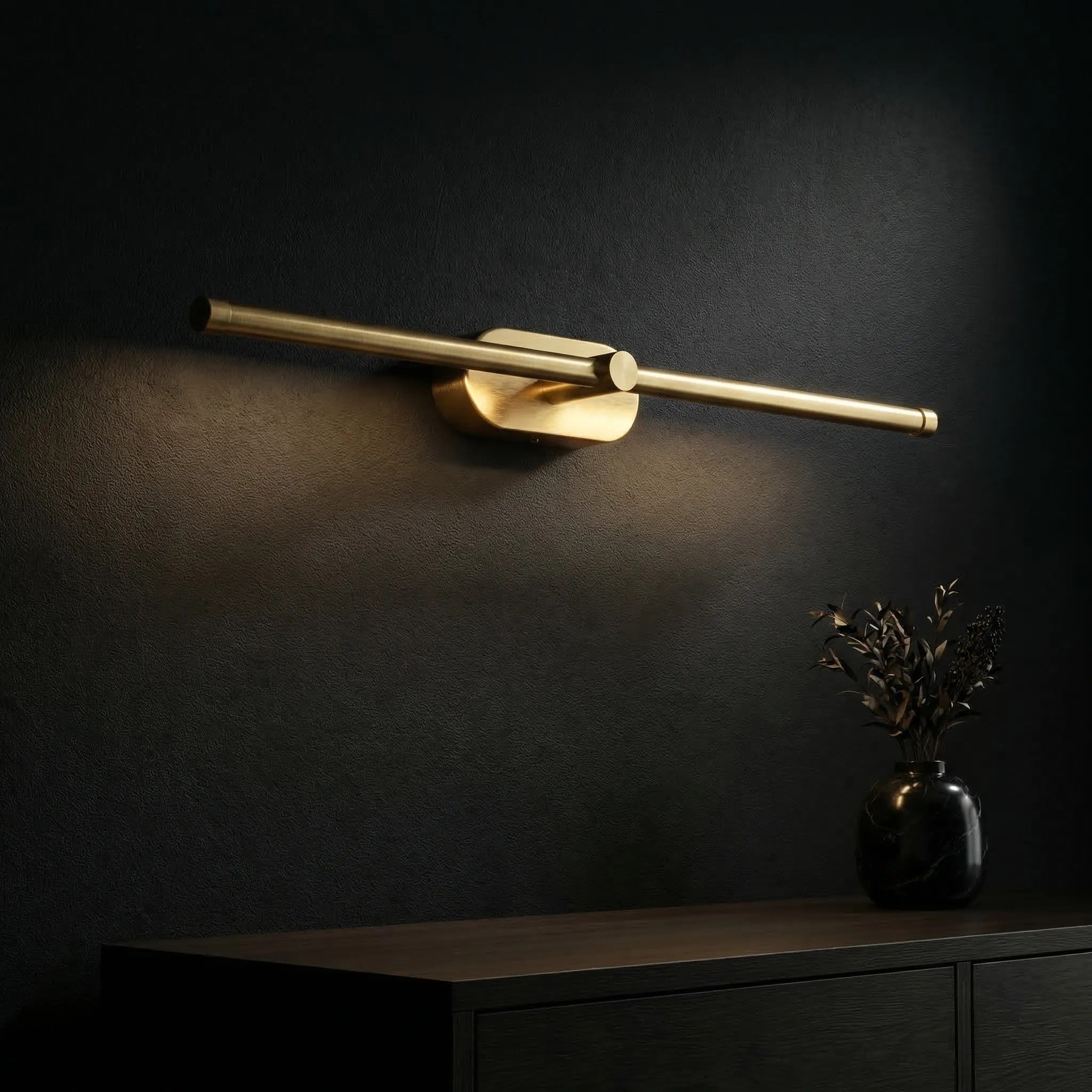 Kinkiet Łazienkowy LED APP1893-1W 60 Cm Złoto Szczotkowane 9