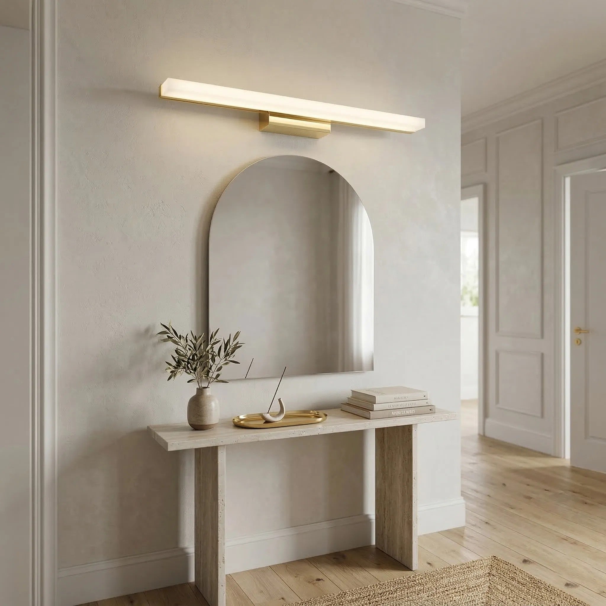 KINKIET ŁAZIENKOWY LED 80CM APP1850-1W GOLD 9
