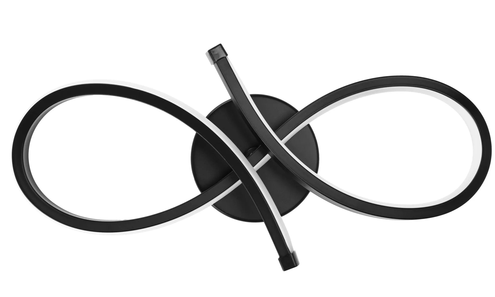 LAMPA ŚCIENNA KINKIET LED APP1050-W Czarna 9